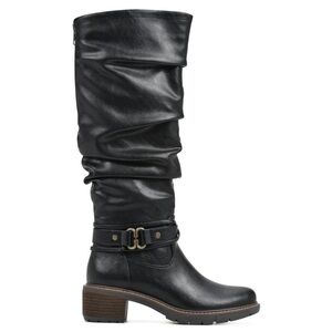 White Mountain Crammers Wide Calf Knee High BootsSz-7